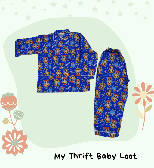 Like New Monkey D Luffy boys night suit (10-11 years)